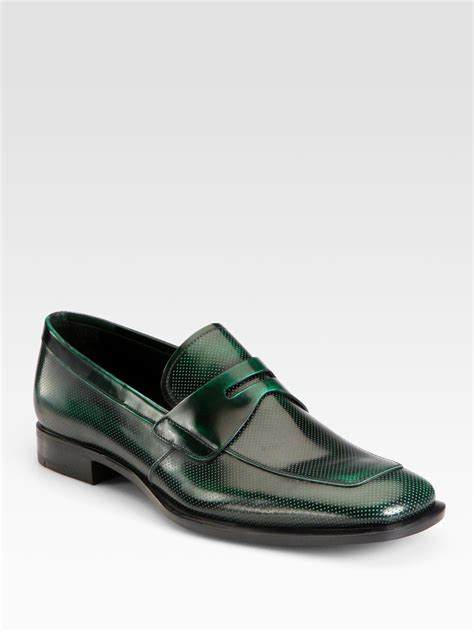 men prada loafer|prada penny loafers men's.